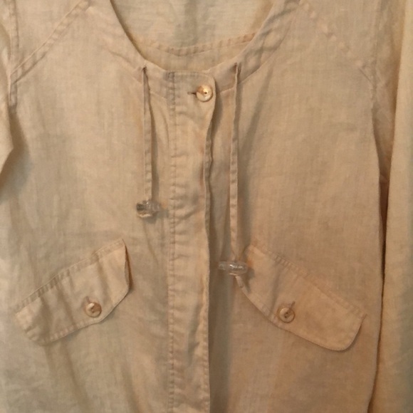 Don’s collection size small, 100% linen, light, weight Dressy jacket - Picture 3 of 8